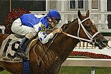 Unknown Smarty Jones painting